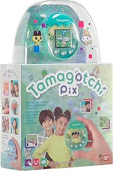 Amazon | たまごっちPix - ネイチャー(グリーン) | ハンドヘルドゲーム