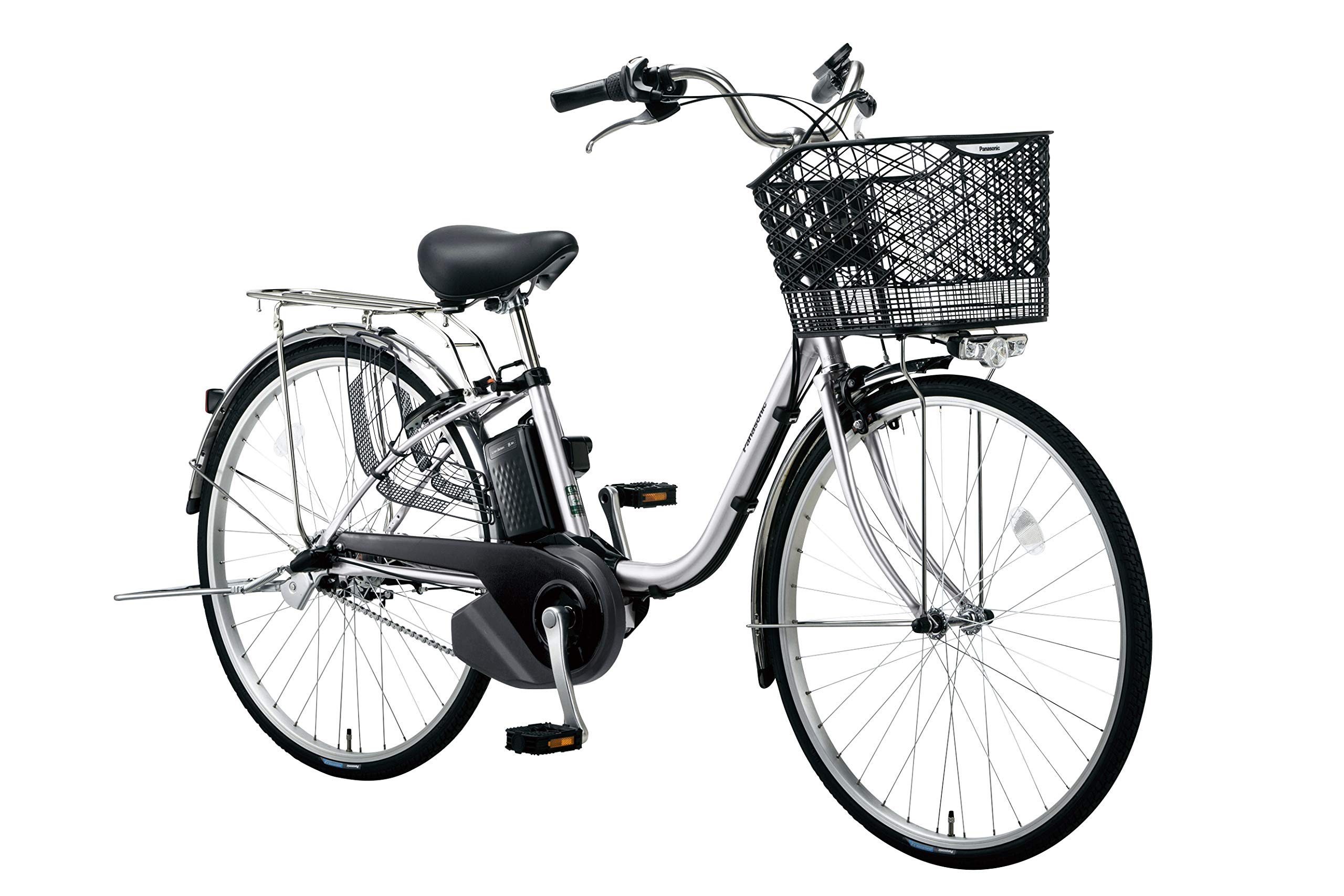 Panasonic 電動アシスト自転車 シルバー パナソニック(Panasonic)の