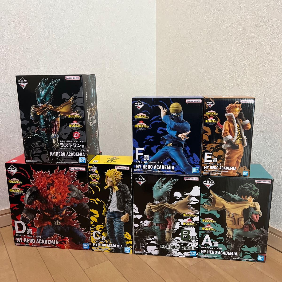 僕のヒーローアカデミア フィギュア 一番くじ ー意志ー コンプリートセット