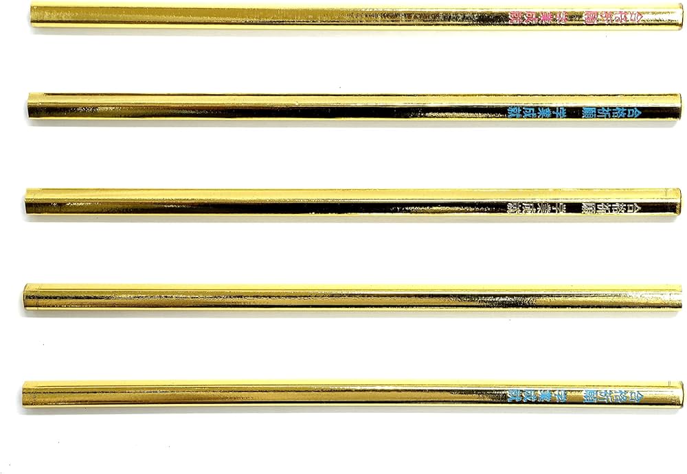 Amazon | タキザワ 日本製 金の合格五角鉛筆HB 20本パック BG-A854-20