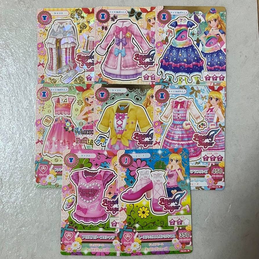 アイカツ まとめ売り 初期 カード ファイル バインダー エンジェリー