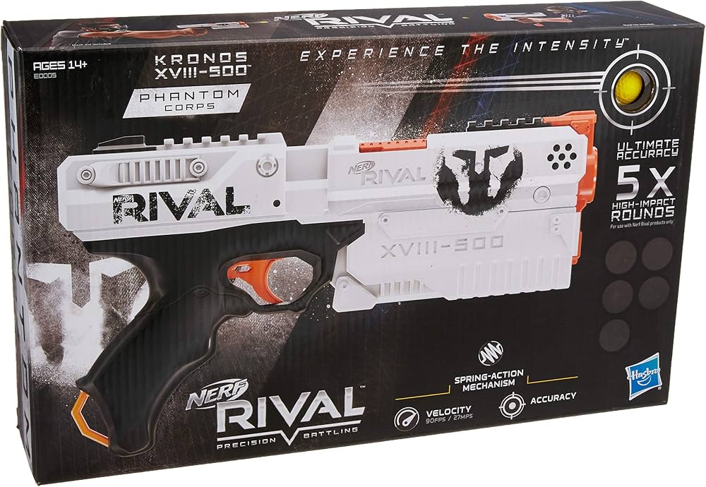 Amazon.co.jp: Nerf ナーフ Rival Kronos アウトドア ブラスター