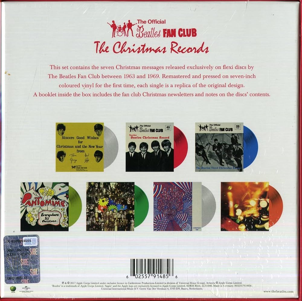 Amazon.co.jp: THE CHRISTMAS RECORDS [7X7INCH BOX] (COLORED VINYL