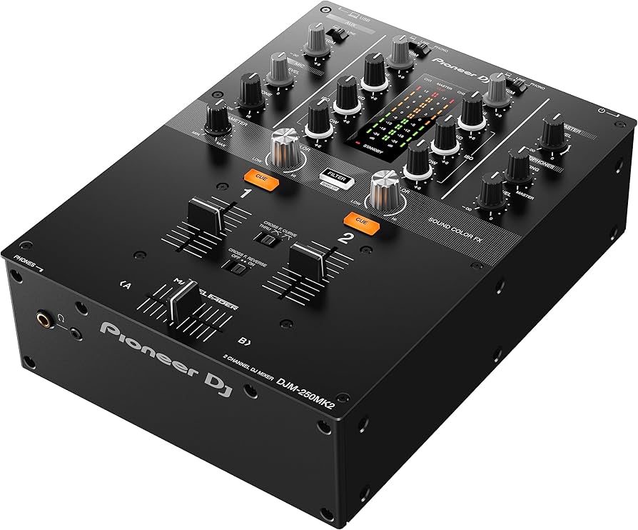 Amazon.com: Pioneer DJ DJM-250MK2 2-Channel DJ Mixer,Black