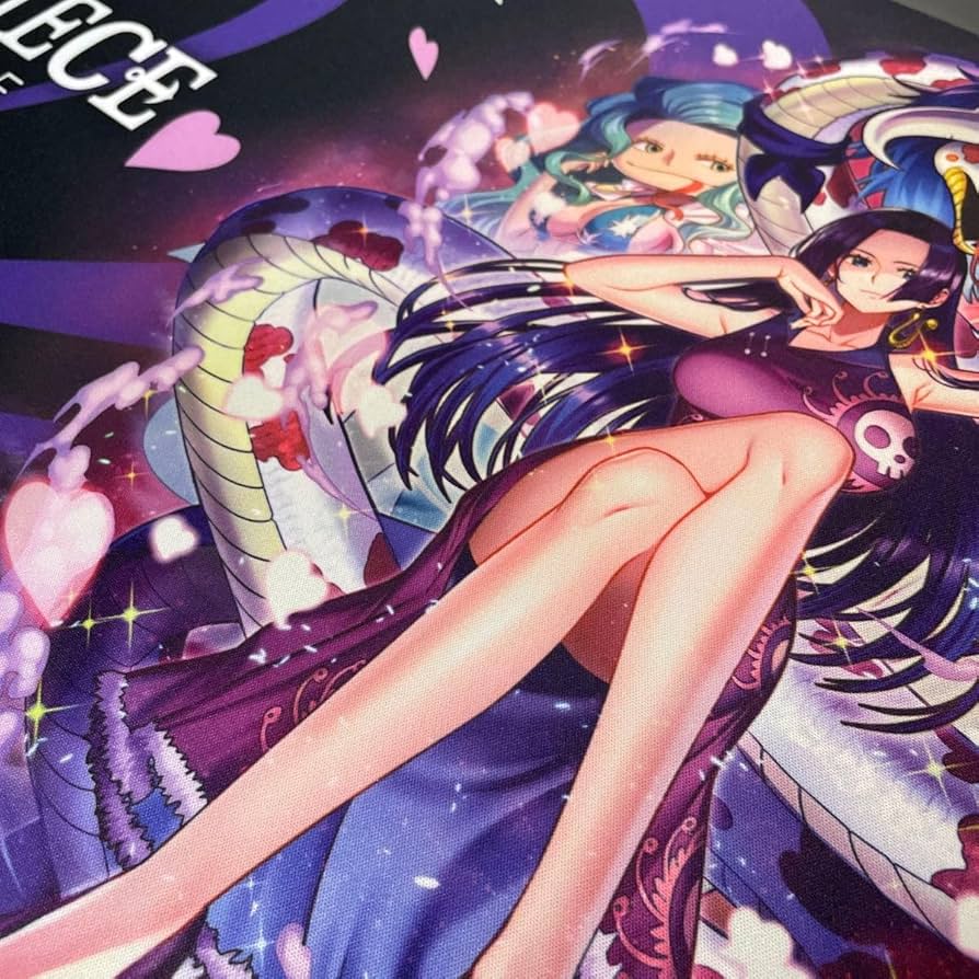 α1 ワンピース ミュシャ風 ボア・ハンコック スリーブ&プレイマット