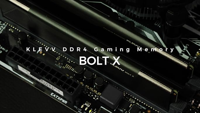 KLEVV Bolt X DDR4 32GB (2x16GB) 3200MHz CL16 1.35V Gaming Desktop