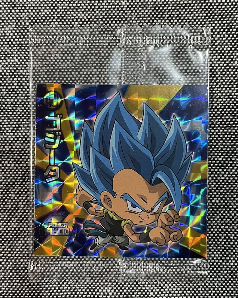 ドラゴンボールシール ウエハース WGS ゴジータ×孫悟空 楽天市場