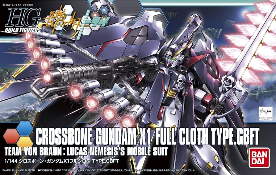 ロボット CROSSBONE GUNDAM X1 FULL CLOTH Amazon.co.jp: Bandai Hobby