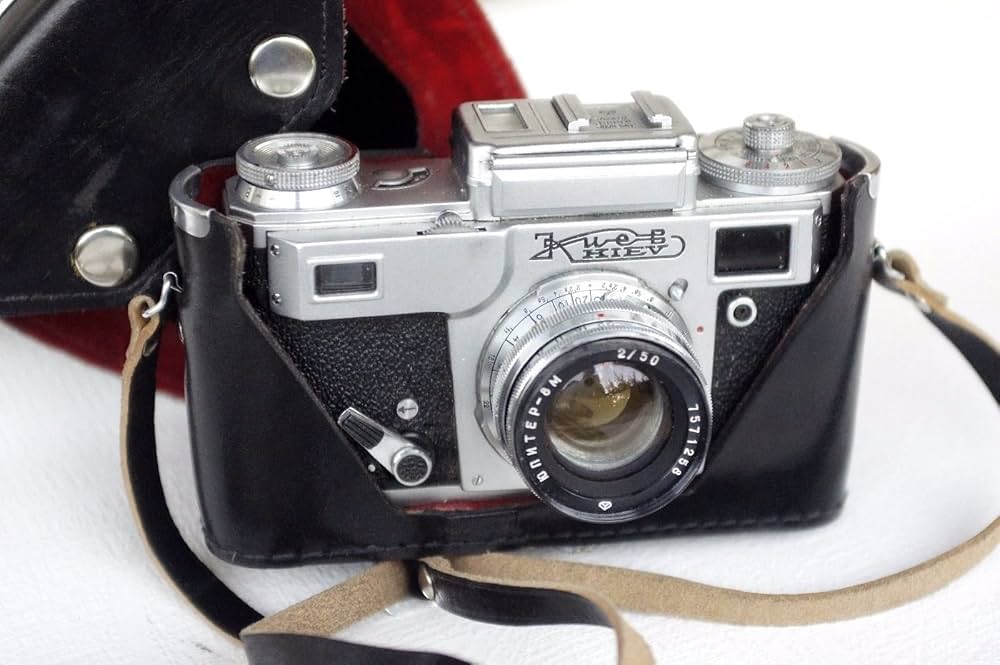 Amazon | Rare Kiev 4ロシア35 mm Contaxコピー01カメラ+ jupiter-8 m