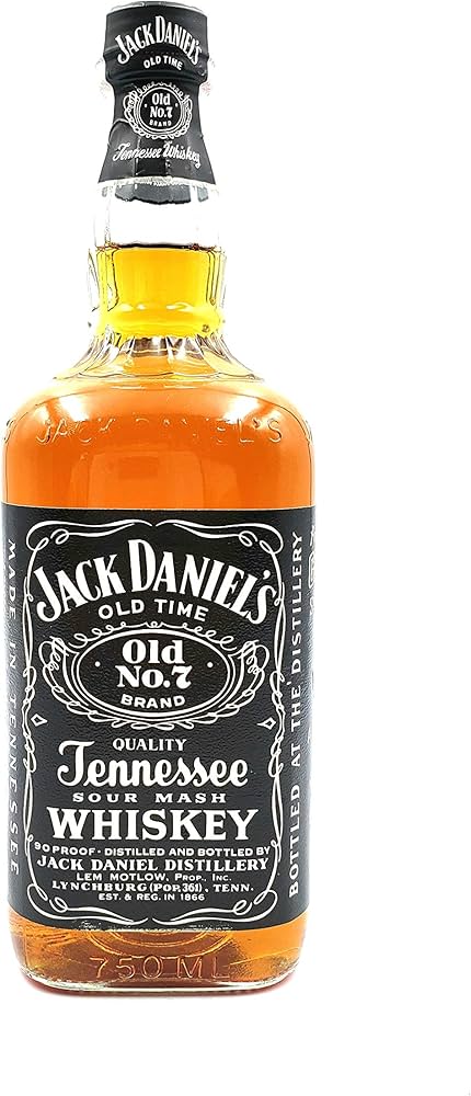 Amazon.co.jp: [古酒] ジャックダニエル 旧ボトル 45度 750ml [K