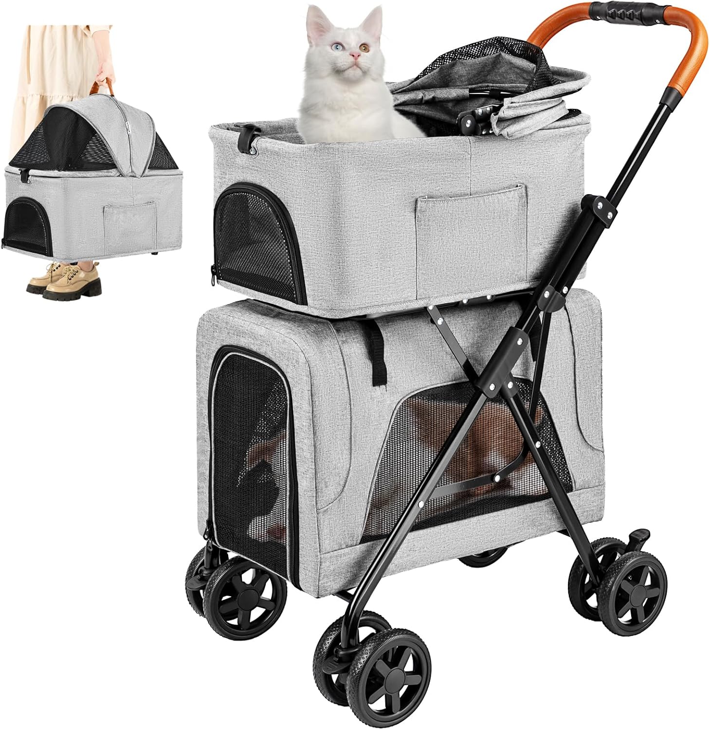 ペットカート ピッコロカーネ カリーノ2 海外限定カラー ペットカート