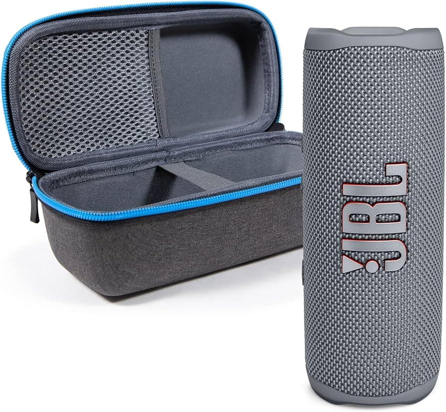 Amazon.com: JBL Flip 6 (Gray) + Bundle with divvi! Protective
