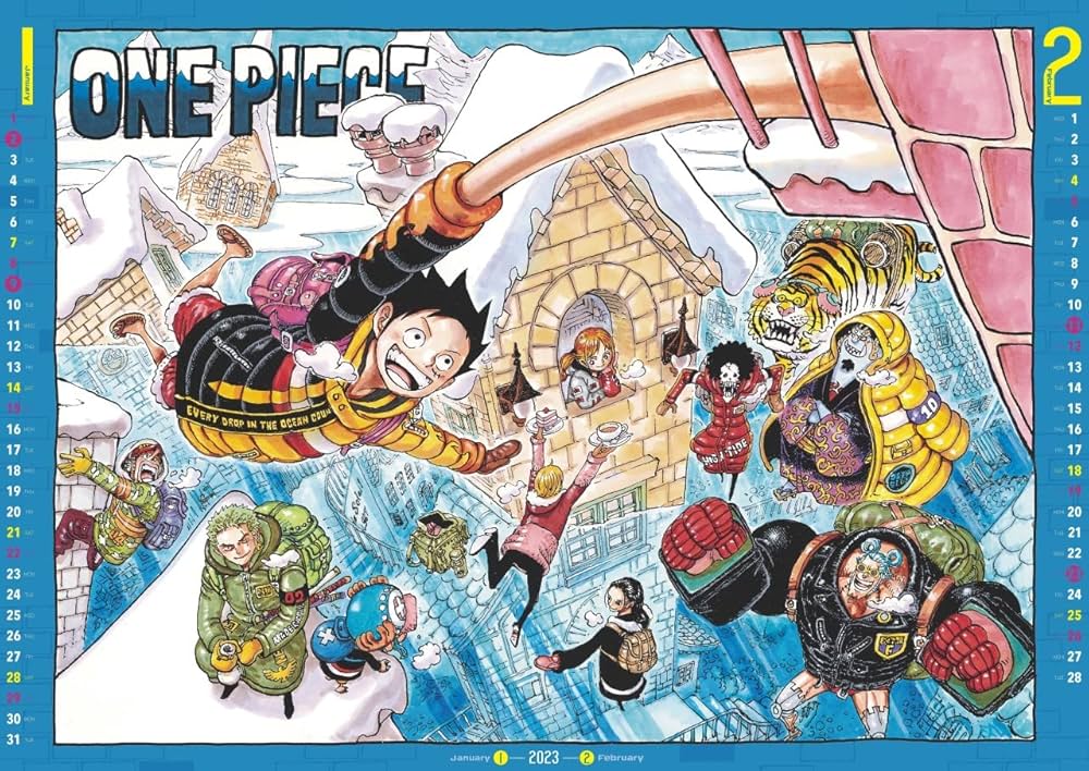 ワンピース コミックカレンダー大判 8冊セット ONE PIECE』コミック