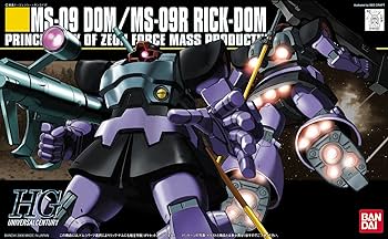 Amazon | ガンプラ HGUC 1/144 MS-09 ドム/MS-09R リック・ドム (機動