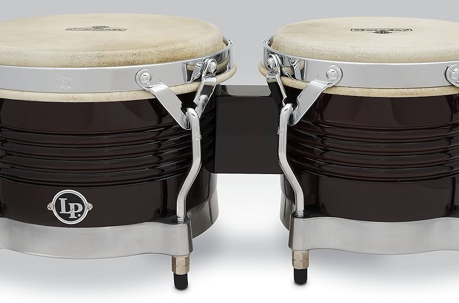 Amazon | LP エルピー ボンゴ Matador Wood Bongos, Dark Brown