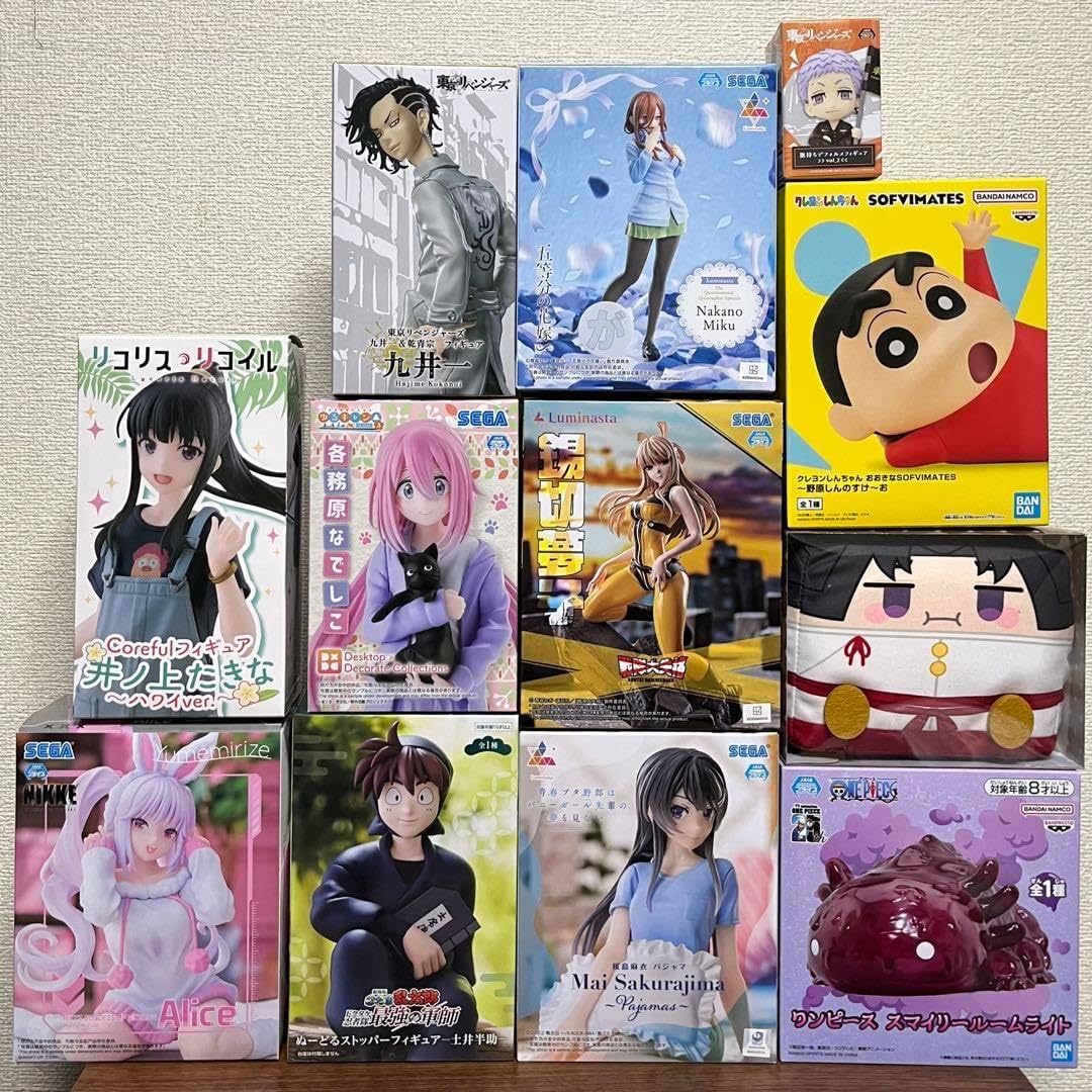 プライズ雑貨フィギュアまとめ売り 新作プライズフィギュア買取表更新