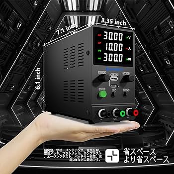 Amazon.co.jp: Jesverty 直流安定化電源新型SPS-3010M（30V/10A） 、0