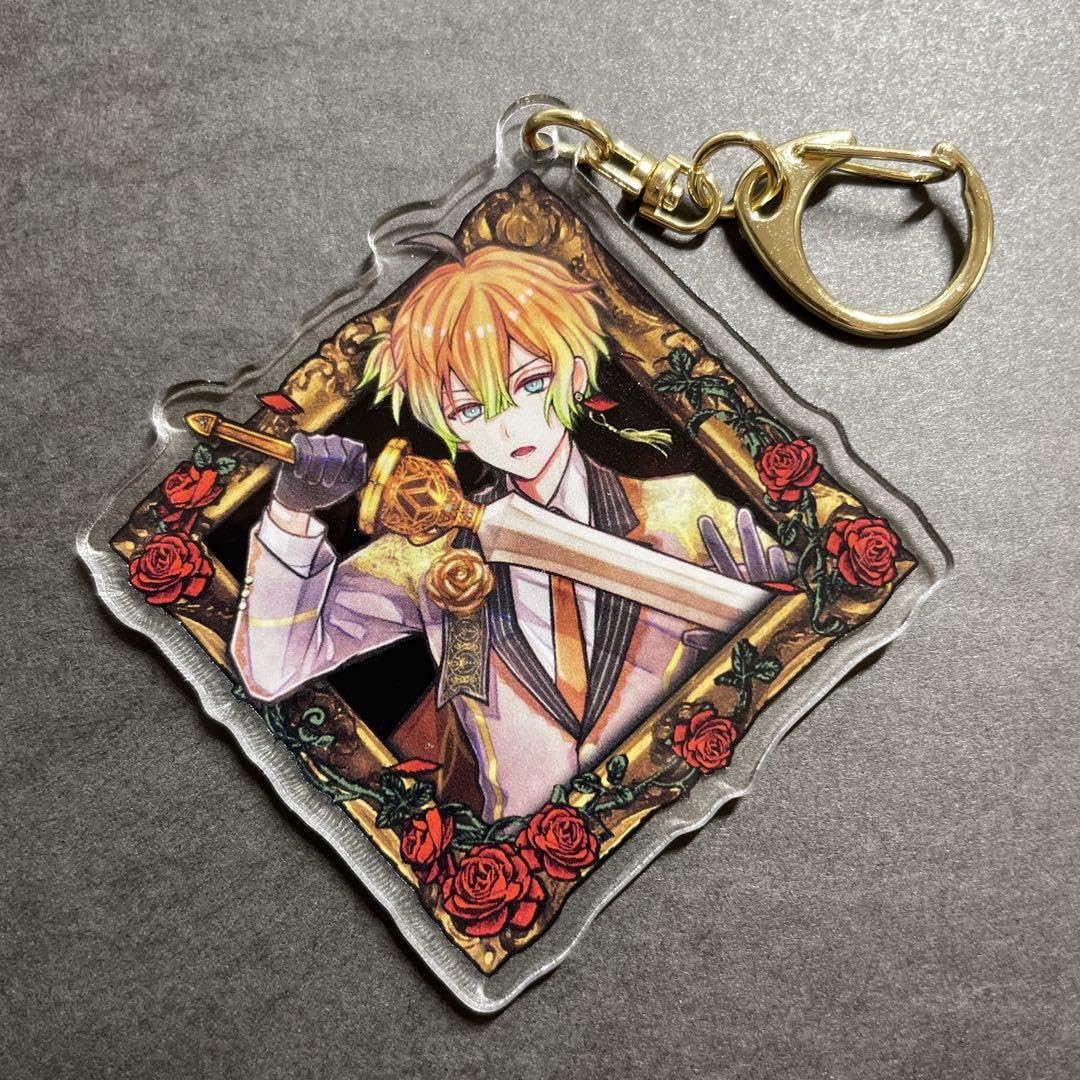 悪魔執事と黒い猫 ベリアン おたすけキーホルダー 守るVer あくねこ 19