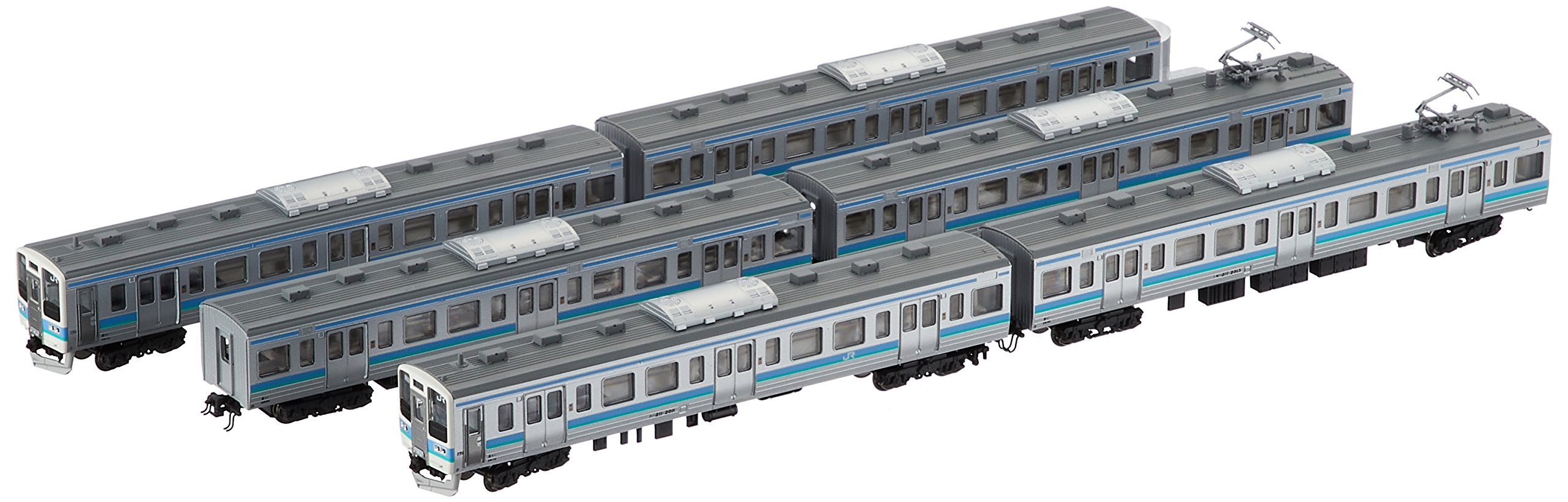 211系2000番台 長野色 6両編成