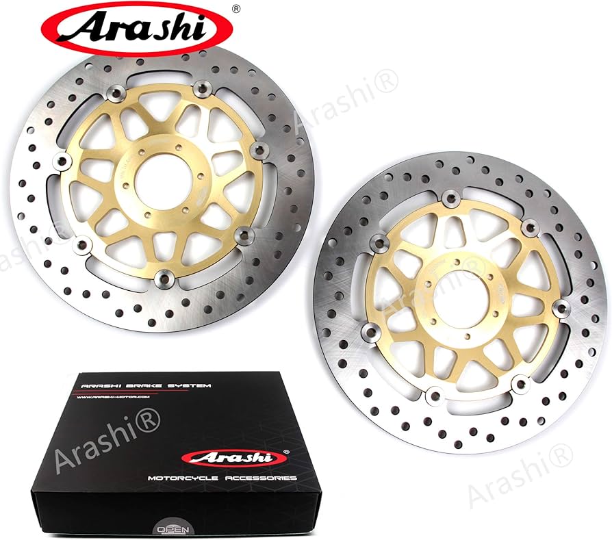 Amazon | Arashi フロントブレーキディスクローターと取付ボルトネジ