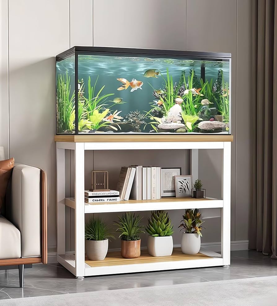 PFLife 水槽台 扉付き 60cm水槽用 組立簡単 奥行30cm 水槽棚 ラック