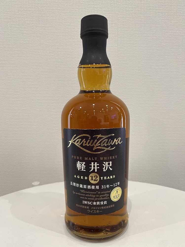 Amazon.co.jp: メルシャン 軽井沢 12年 ピュアモルト ウイスキー 長期