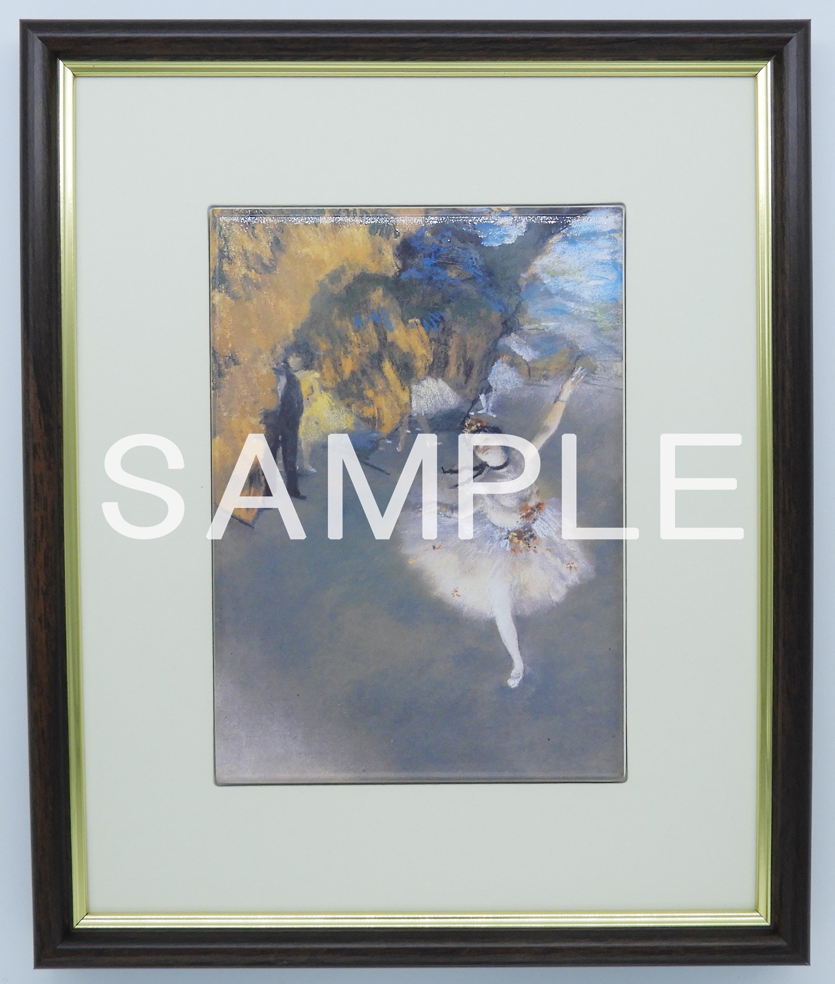 芳岡ひでき「春爛漫 LOVE」ジクレー 額装 18/100 猫 てんとう虫 G