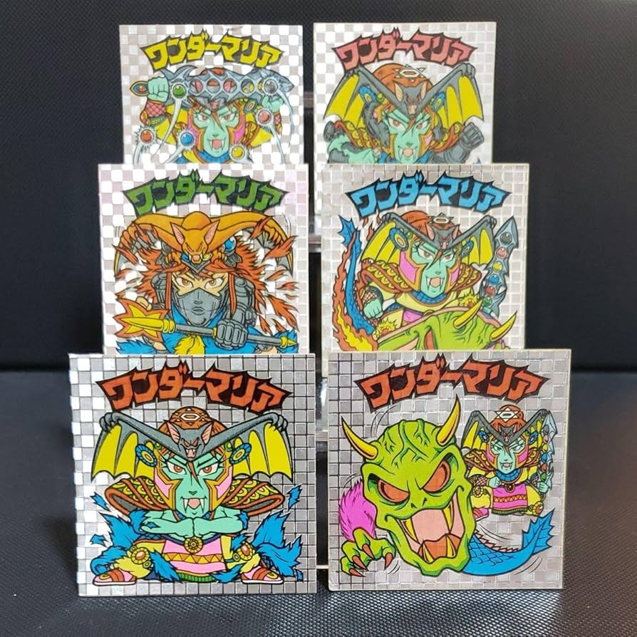 Amazon.co.jp: ビックリマン ワンダーマリアセット アイス版 : おもちゃ