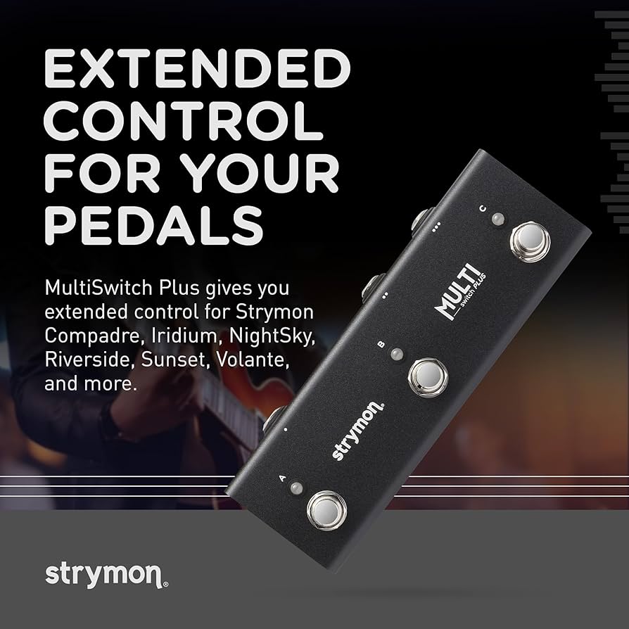Amazon.com: Strymon MultiSwitch Plus Footswitch for Guitar Effects