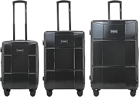 Amazon.com | Isaac Mizrahi Aero 3 Piece Hardside Lightweight