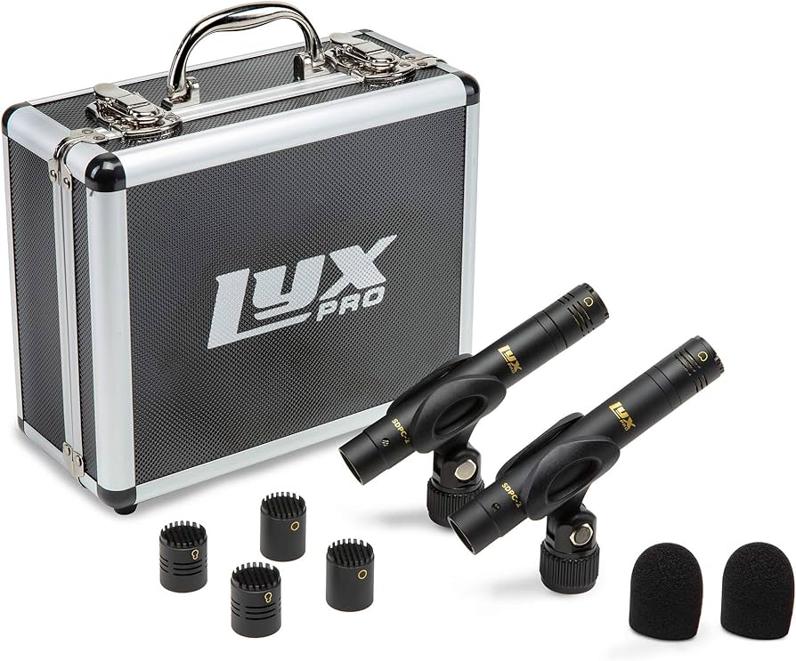Amazon.com: LyxPro SDPC-2 Stereo Pair of Pencil Condenser Stick