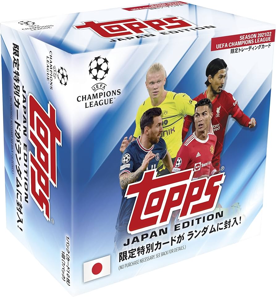 Amazon.co.jp: 2022 Topps UEFA Champions League Football – Japan
