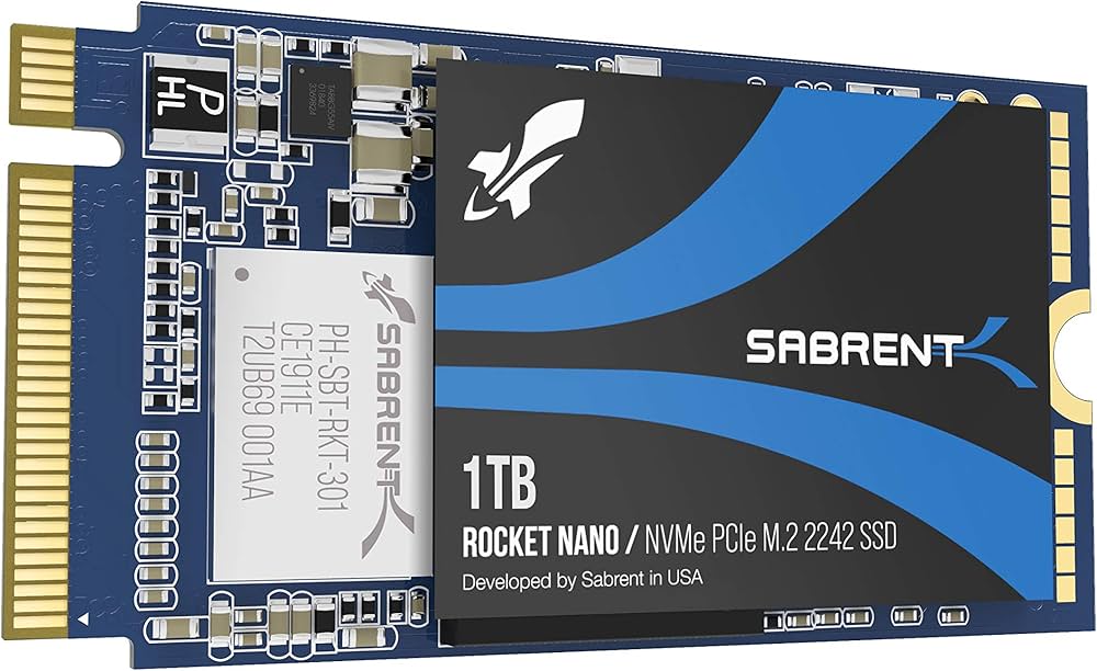 Amazon | SABRENT SSD 1TB、M.2 SSD 1TB、NVMe 1TB PCIe M.2 2242