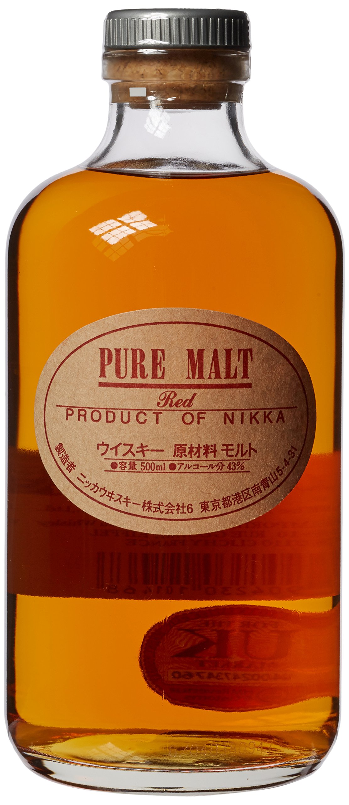 Amazon.co.jp: ピュアモルト レッド 瓶 500ml : 食品・飲料・お酒