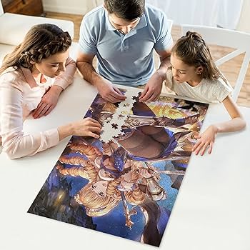 Amazon.co.jp: パズル 神撃のバハムート エルフ ジグソーパズル 1000