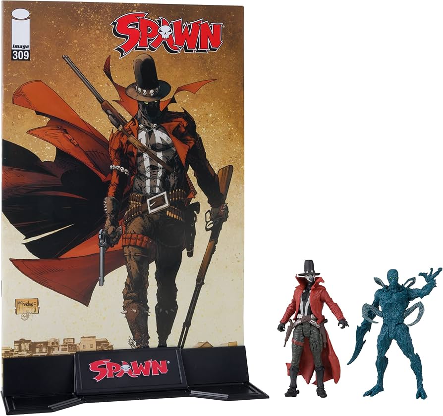 Amazon.com: McFarlane Toys - Spawn Page Punchers 2pk Gunslinger