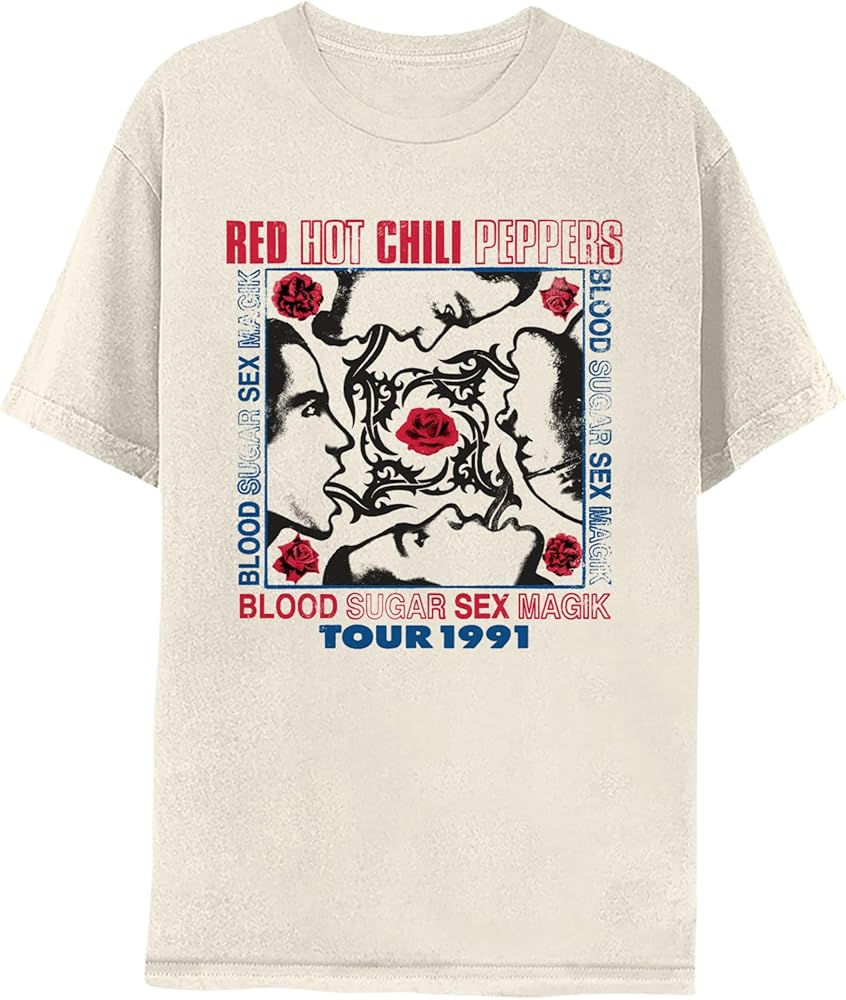Amazon.com: 2Bhip Red Hot Chili Peppers Magic Tour '91 Adult