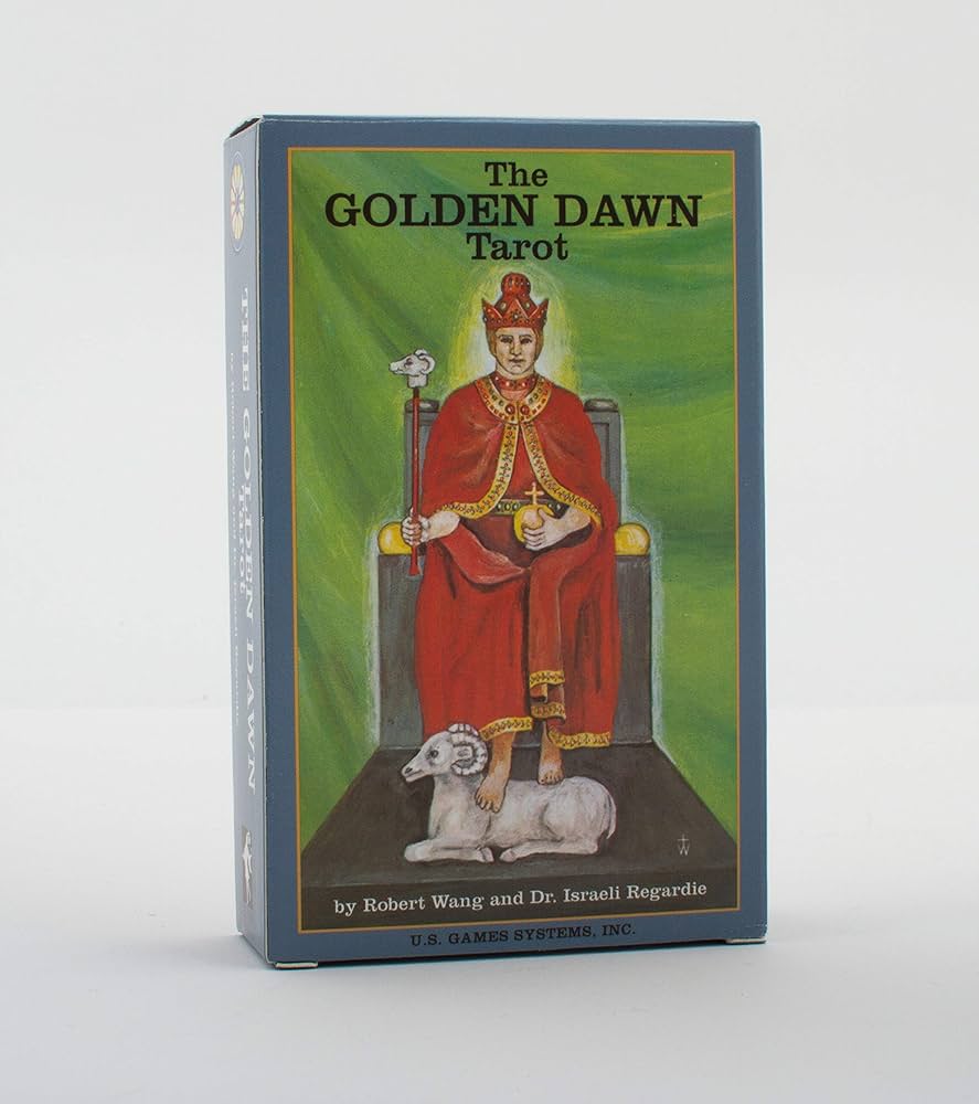 Golden Dawn Tarot Deck: Robert Wang: 9780913866160: Amazon.com: Books