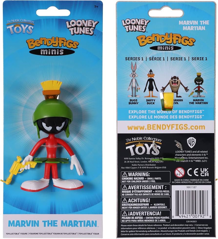 Amazon.co.jp: BendyFigs The Noble Collection ルーニー・テューンズ