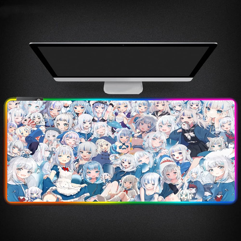 Amazon.co.jp：ゲーミングマウスパッドがうる・ぐらホロライブかわいい