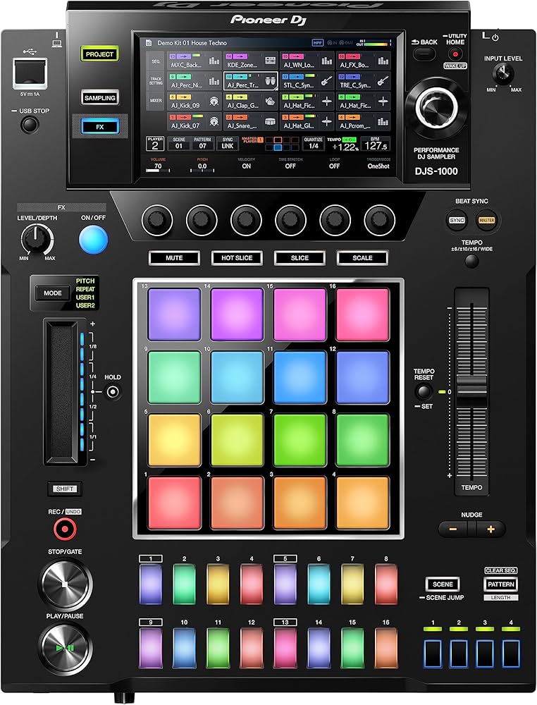 Amazon.com: Pioneer DJ DJS-1000 Standalone DJ Sampler : Musical