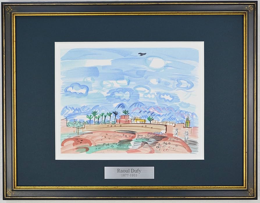 Amazon | ラウル デュフィ 『風景【ラウル・デュフィへの手紙より