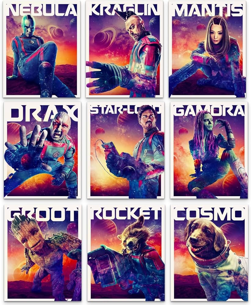 ガーディアンズオブギャラクシーのアートパネル ガーディアンズオブ