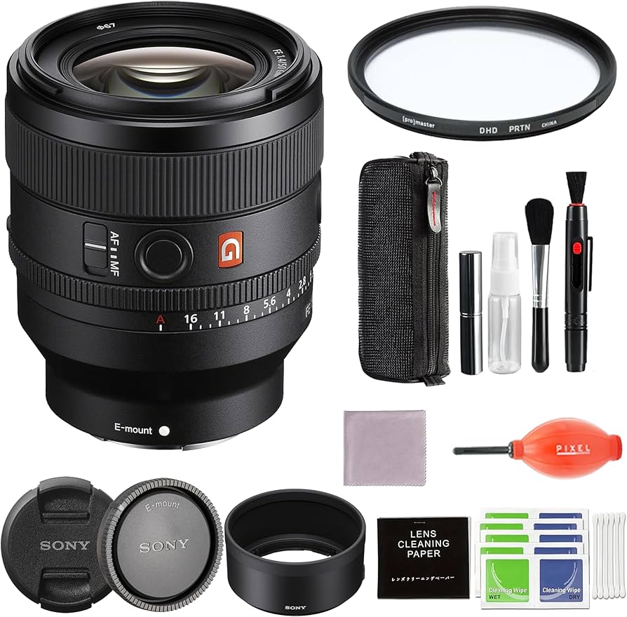 Amazon.com : Sony FE 50mm f/1.4 GM Lens Bundle with 67mm Digital