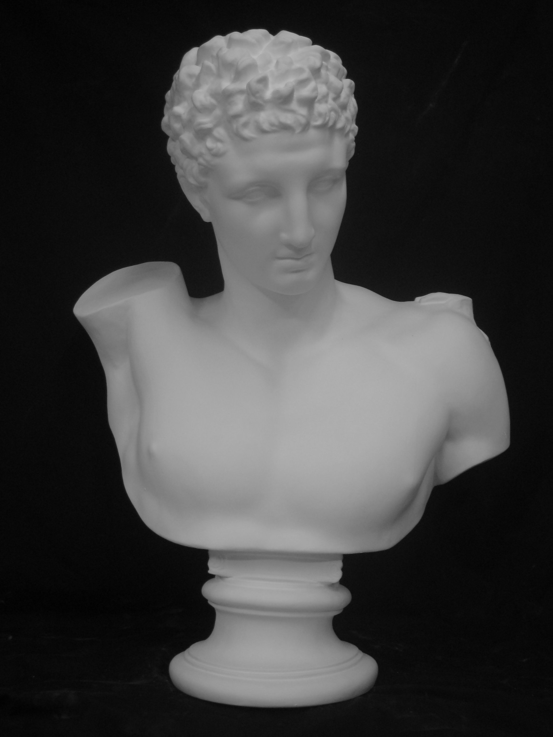 Amazon.co.jp: 石膏像 K－105 ヘルメス胸像 H．82cm : ホーム