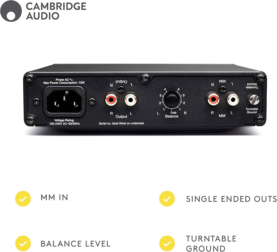 Cambridge Audio ALVA SOLO MMフォノイコライザー Amazon.com