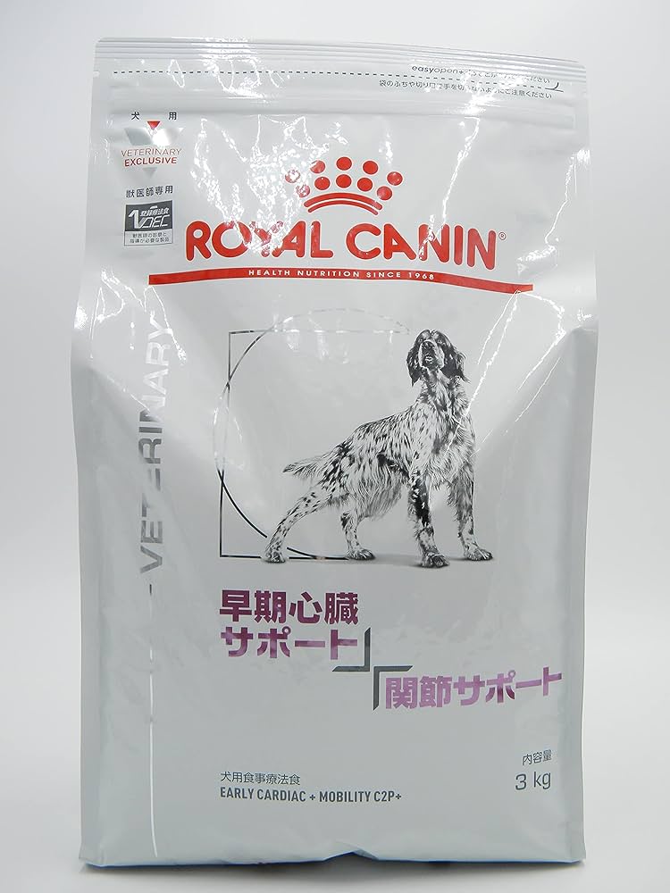 Amazon.co.jp: ロイヤルカナン 療法食 犬用 早期心臓サポート+関節