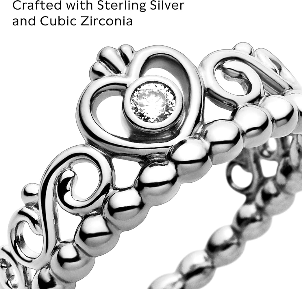 Amazon | (パンドラ) Pandra190880CZ-54 マイプリンセスリング サイズ7