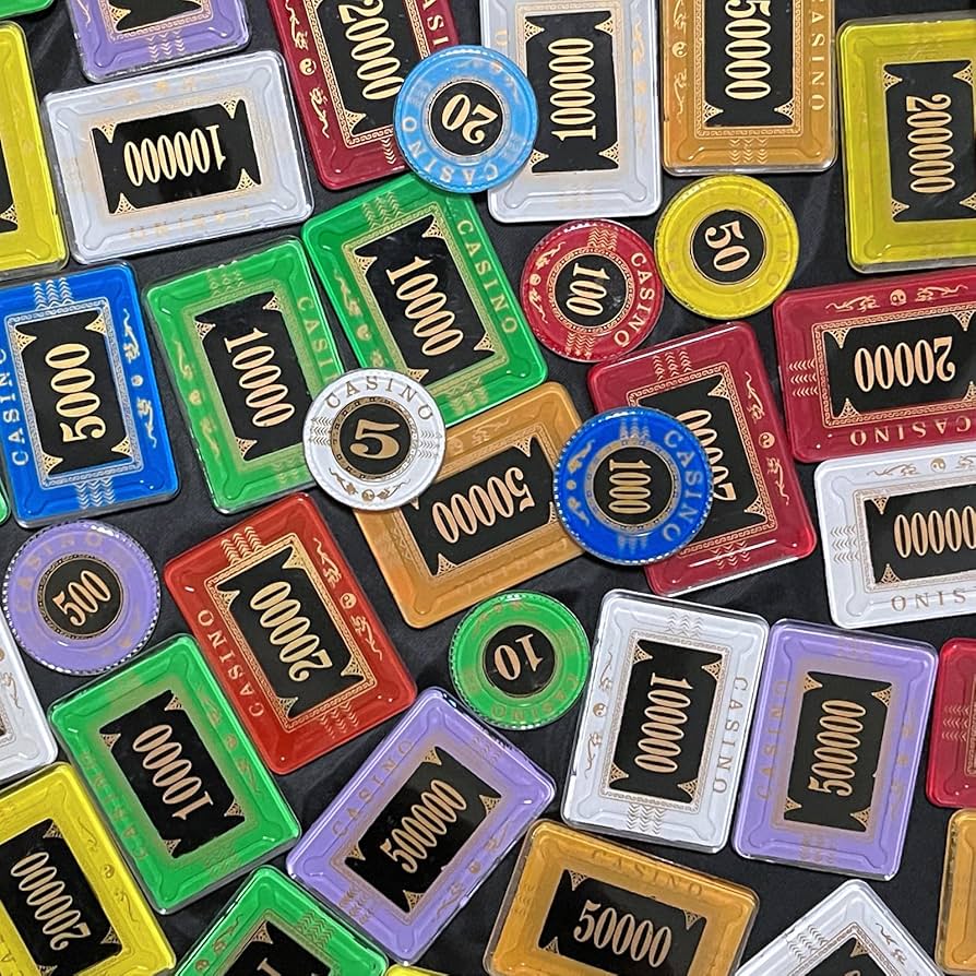 13 MGM社正規品 カジノチップ 100枚 10$ ポーカーチップ H26年 13 MGM