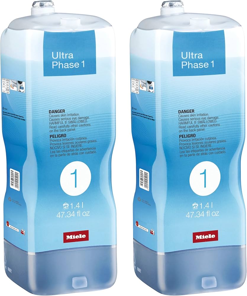 Amazon.com: Miele UltraPhase 1 2-Component Detergent for Whites
